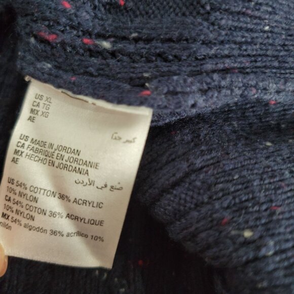 Charter Club Womnes Button-Shoulder Cable-Knit Whimsy Sweater XL Pullover New - Picture 4 of 8